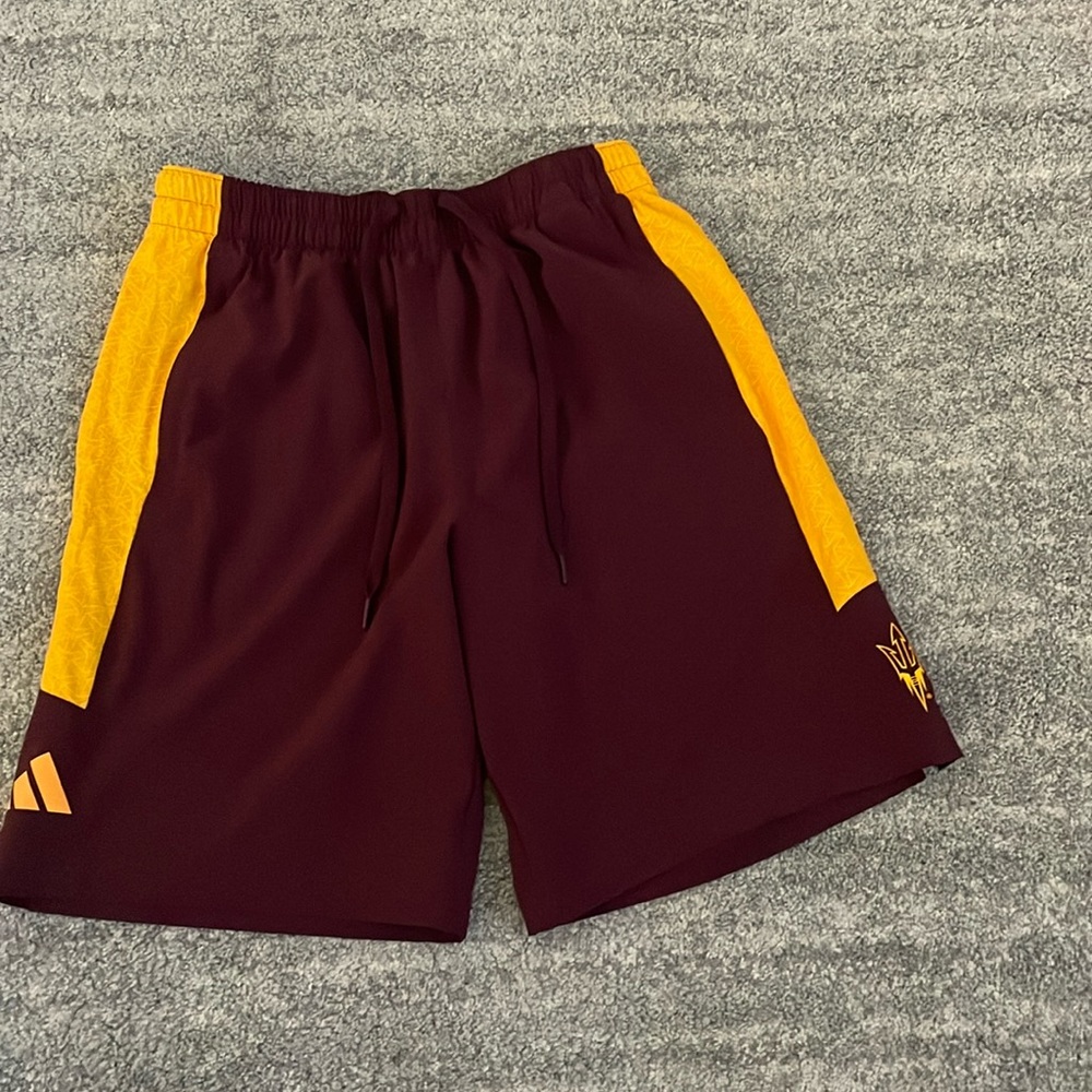 NWOT men’s adidas ASU aeroready shorts